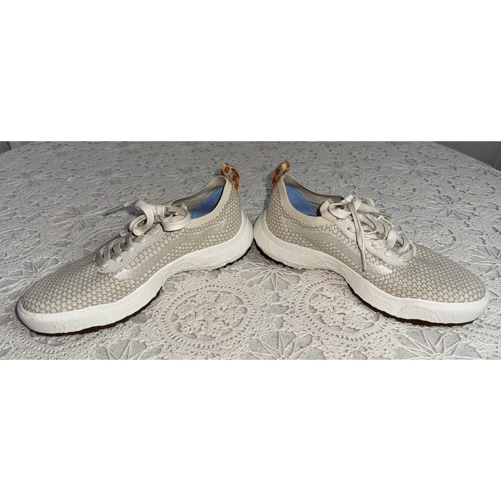 Vans Unisex UltraRange VR3 Vintage Cream White Shoes Women's 8.5 Men's 7 - Picture 3 of 8